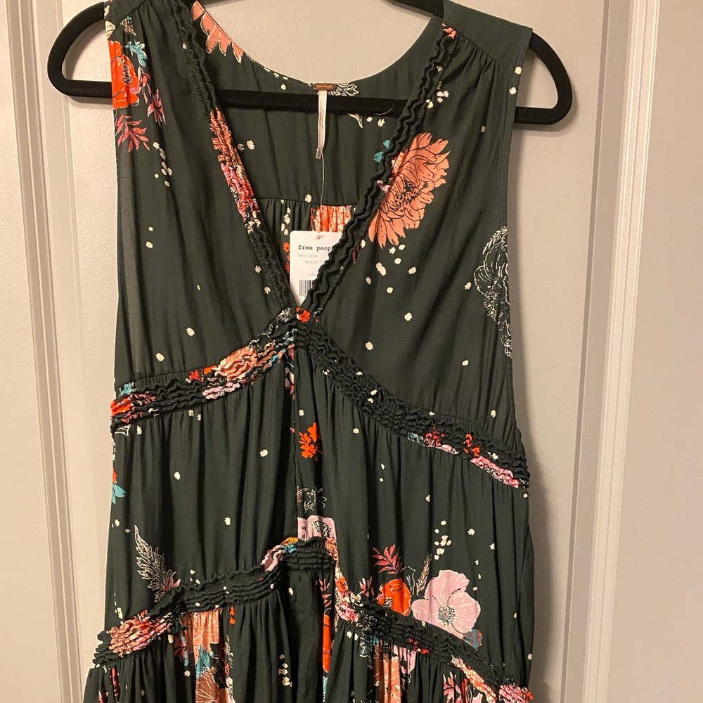 Boho flowy tunic top